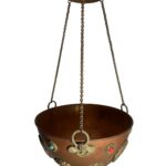 Old Tibetan Hanging Oil Lamp