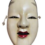 Old Ko-omote Noh Mask