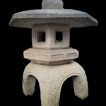 36" Japanese Yukimi Gata Lantern