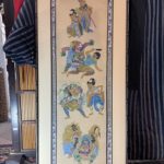 Old Painting Of Balinese Dancers 1960's