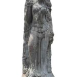 71" Lava Stone Great Tara Goddess Sculpture