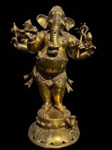 Bronze Ganesha Vighna Ganapati India