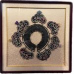 Chinese Embroidered Silk Cloud Collar