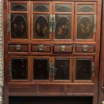 Antique Chinese Eight Door Cabinet