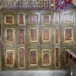 96" Wide Complete Hand Painted Indian Wall