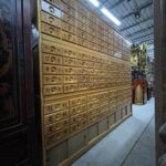 1970's Large Korean Pharmacy Apothecary
