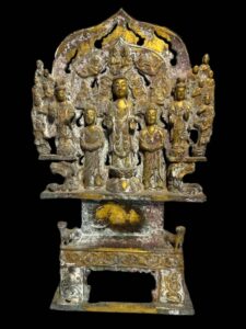 Antique Chinese Buddhism Statue Stella On Stand