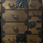 Antique Japanese Taisho Period Ko Tansu