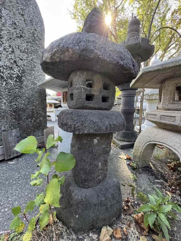 34" Lava Stone Yamadōrō Lantern - Image 1