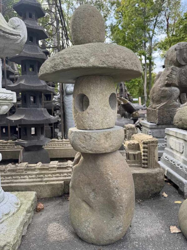 Natural Stone Shape Lantern - C - Image 2