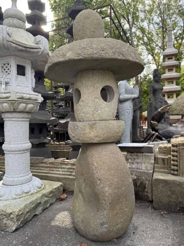 Natural Stone Shape Lantern - C - Image 3