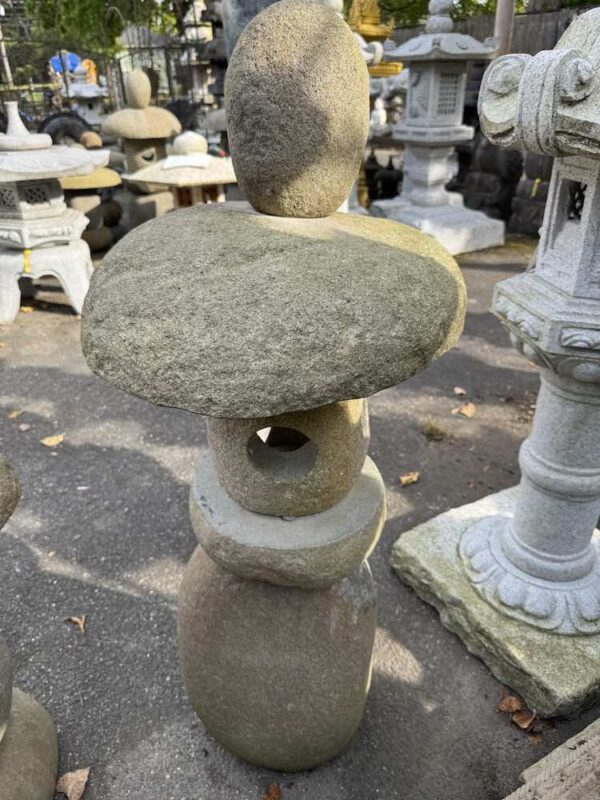 Natural Stone Shape Lantern - C - Image 4