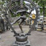 Vintage Brass Dance Shiva Nataraja India