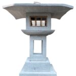 5 Feet Kanshuji Granite Stone Lantern