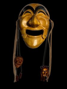 Korean Hahoe Mask - Yangban