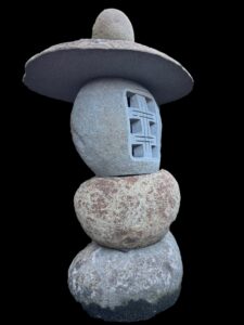 Natural Stone Shape Lantern - C - Image 2