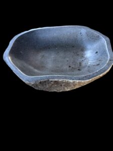 Natural Shape Basalt Basin - B - Image 2