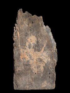Hand Carved Hotei Happy Buddha In Tree log - Image 4