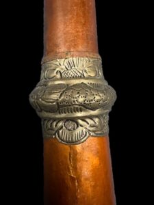 Old Tibetan Buddhist Dungchen Horn - Image 5