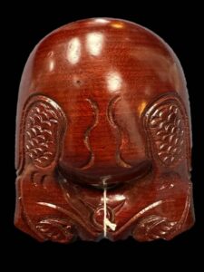 Rosewood Mokugyo The Wooden Fish (Muyu) 4" - Image 2