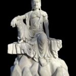 Marble Guan Yin Avalokitesvara Royal Ease - A