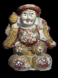 Antique Japanese Wealth God Daikokuten