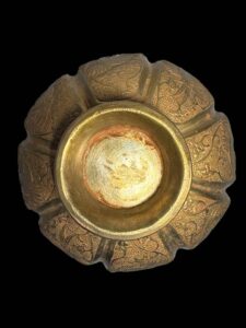 Antique Chinese Gold Gilt Phoenix On Gourd Urn - Image 5