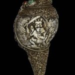 Antique Tibetan Vajrayana Buddhism Manjushri Shankha