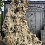 Natural Landscape Marble Scholar Rock- Gongshi Jiashan #8' Ocean Wave