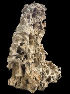 Natural Landscape Marble Scholar Rock- Gongshi Jiashan #8' Ocean Wave - Image 3