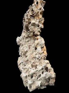 Natural Landscape Marble Scholar Rock- Gongshi Jiashan #8' Ocean Wave - Image 4