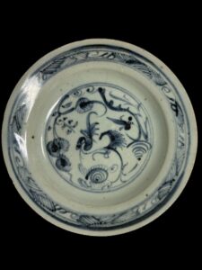The Tek Sing Shipwreck Treasure- Plate Birds In Garden