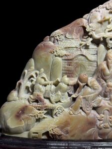 Old Chinese Shoushan Stone Carving - Spring Excursion - Image 3