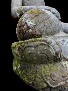 Antique Javanese Temple Buddha Lava Stone - Image 6