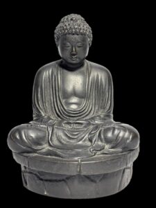 Hand-Cast Bronze Kamakura Buddha Statue