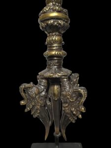 Ritual Makara Dorje Vajra On Black Stand - Image 5