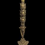 Vintage Ritual Tibetan Buddhism Phurba Kila Dagger
