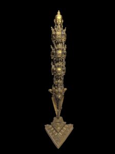 Vintage Ritual Tibetan Buddhism Phurba Kila Dagger