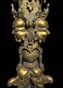 Vintage Ritual Tibetan Buddhism Phurba Kila Dagger - Image 6