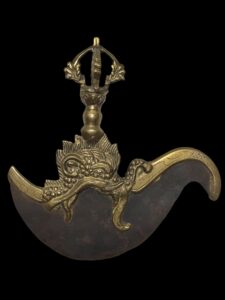 Tibetan Ritual Vajra Kartika With Dorje